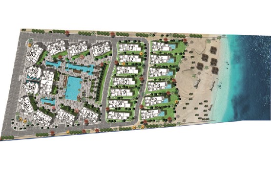 1 BR Apartment with pool view in Sholan